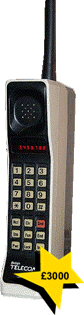The Motorola 8000X cost £3000 when in launched in the UK in 1985 (authur:Redrum0486, modified by Retrowow, distributed under Creative Commons Attribution ShareAlike 3.0) The Motorola 8000X cost £3000 when in launched in the UK in 1985 (authur:Redrum0486, modified by Retrowow, distributed under Creative Commons Attribution ShareAlike 3.0)