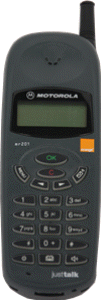 Motorola MR201, Orange's first PAYG handset Motorola MR201, Orange's first PAYG handset