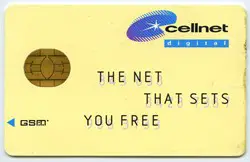 Cellnet Digital SIM card