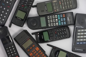 Vintage mobile phones